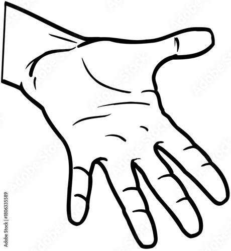 Hand Gestures in Vector Illustration