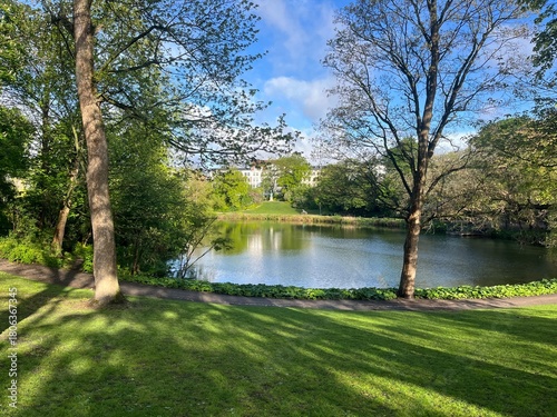 Photography Ørstedparken in Copenhagen, Denmark