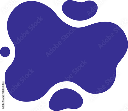 Abstract blob decoration