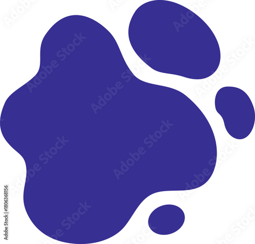 Vector of simple blob design