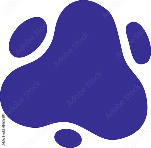 Vector of simple blob shape