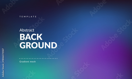 Abstract liquid background. Gradient mesh. Effect blend bright color. Blurred fluid colorful mix. Modern design template for web cover, header, ad banner, poster, brochure, flyer. EPS vector image