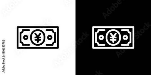 お札のアイコン（日本円）