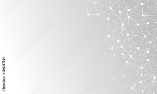 ネットワークの幾何学抽象背景