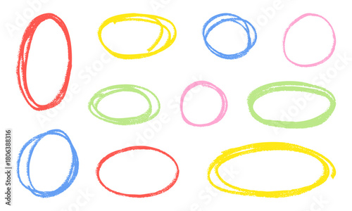 手書きの丸いろいろセット