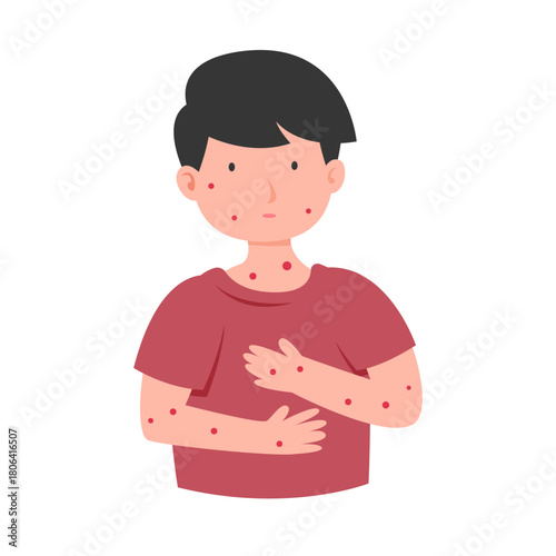 syphilis symptoms. syphilis infection disease concept