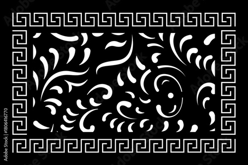Classical Greek Ornamental Panel
