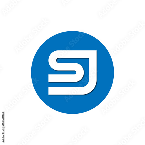 creative modern color full letter logo design illustrator