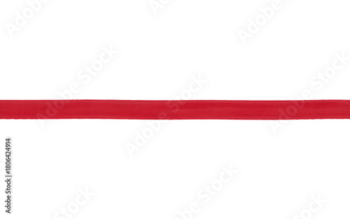 A thin, straight red line on a white background Free Download A thin, straight red line on a white background - GFXLoad