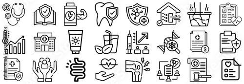 Medical and Healthcare Icons A Comprehensive Collection