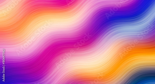 Colorful Swirl Background in Pink, Orange, Purple and Blue Tones