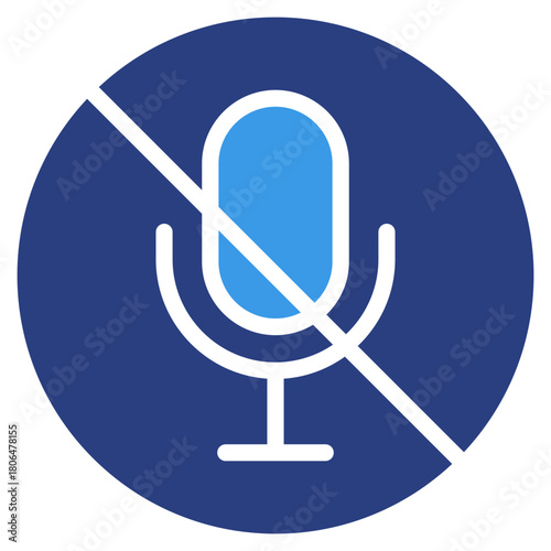 Mute  Icon Element For Design