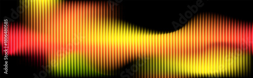 Colorful Abstract Sound Wave Pattern With Vibrant Lines and Dynamic Motion Background