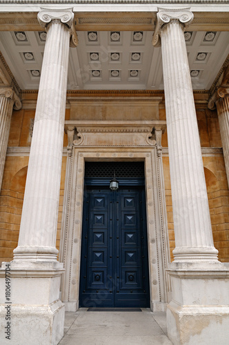 Ashmolean Museum Entrance, Oxford, United Kingdom