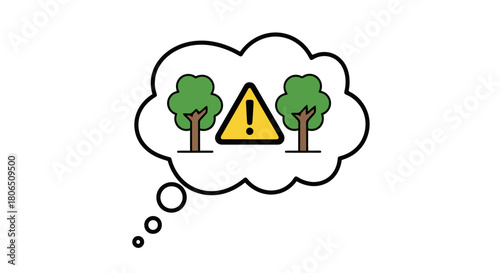 Thinking about environmental conservation and sustainable practices for trees and forests