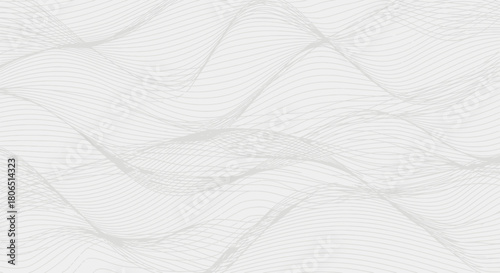 Subtle and serene background texture with soft, flowing and undulating lines creating a calming