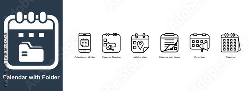  Calendar with Folder