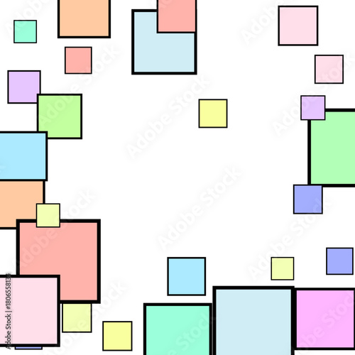 abstract square background