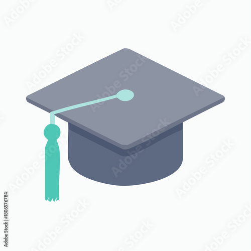 Graduation Cap Icon Celebrating Academic Achievement and Future Success