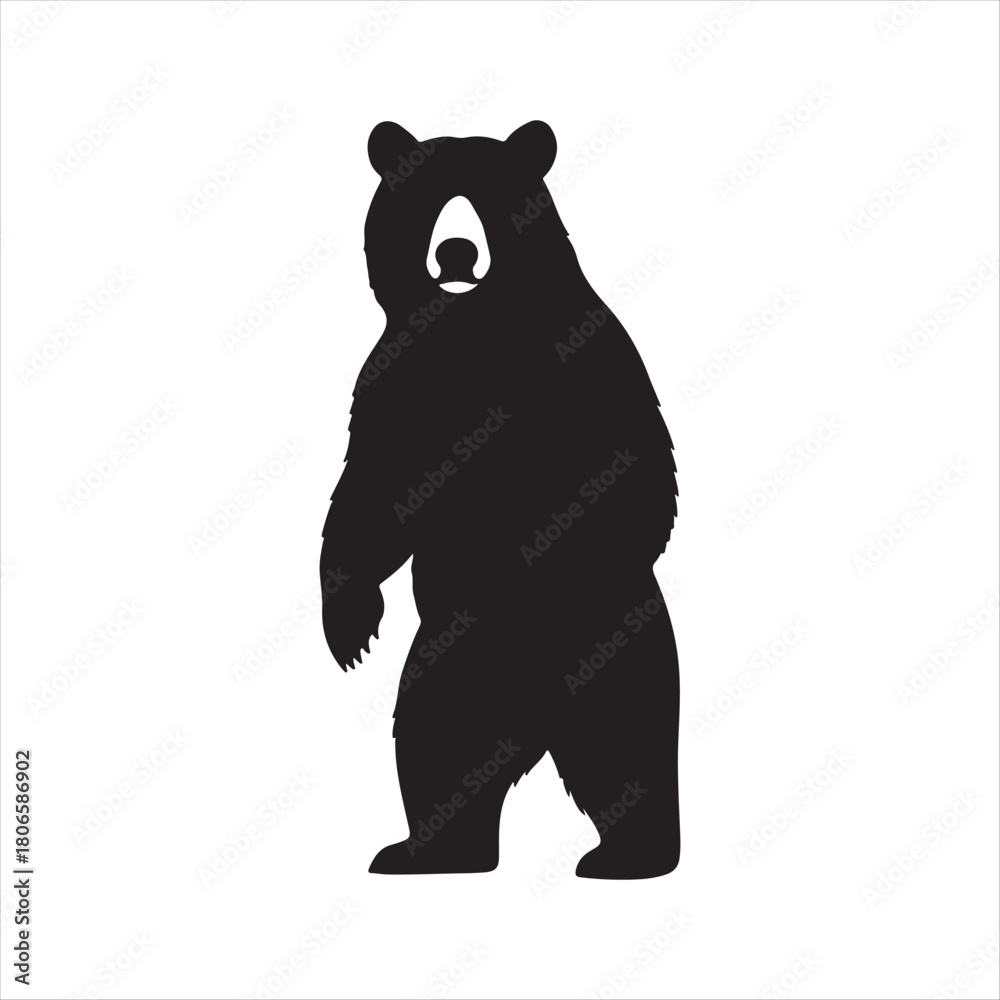 Fototapeta premium brown bear vector