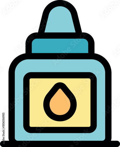 Nasal spray containing medical fluid, providing relief from nasal congestion and promoting easy breathing