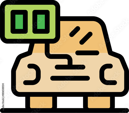 Electric vehicle charging, symbolizing sustainable transportation and clean energy solutions