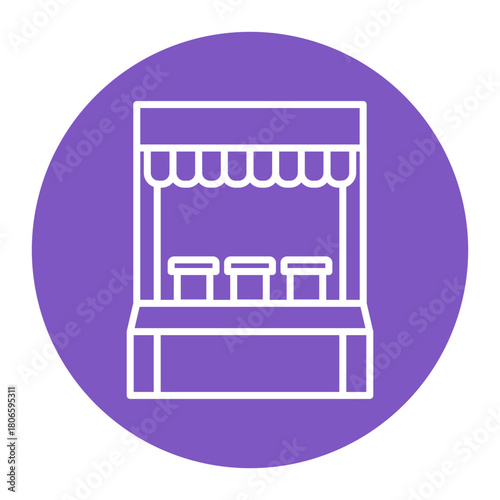 Toffee Apple Stall Icon