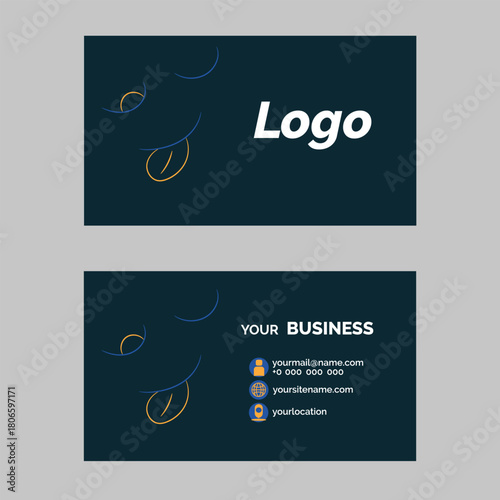 business card design template