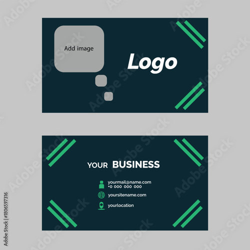 business card design template