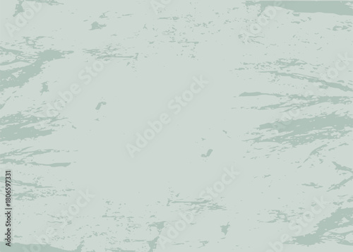 Textured plaster wall painting in light olive green color. Rough, scuffed, spotted overlay effect. Concrete wall background. Vector graphic