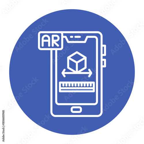 Ar Measuring Icon