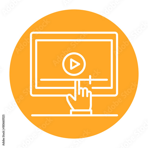 Interactive Video Icon