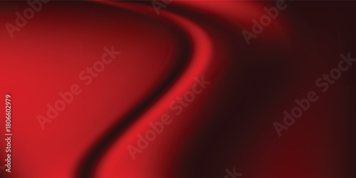 Red studio background. Abstract limbo podium studio room. Dark red gradient wall floor and spotlight scene.