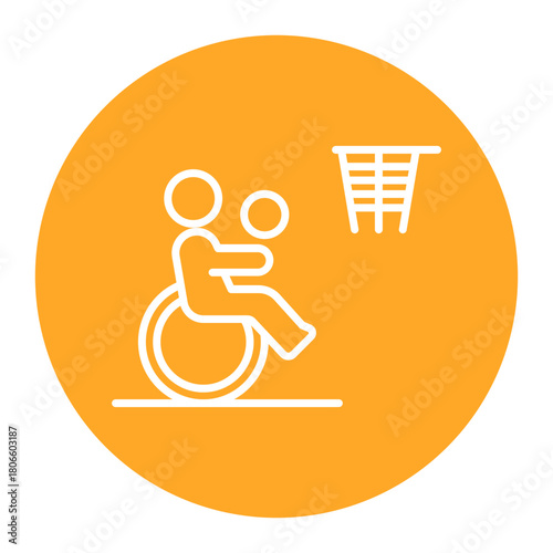 Disabled Athletes Icon