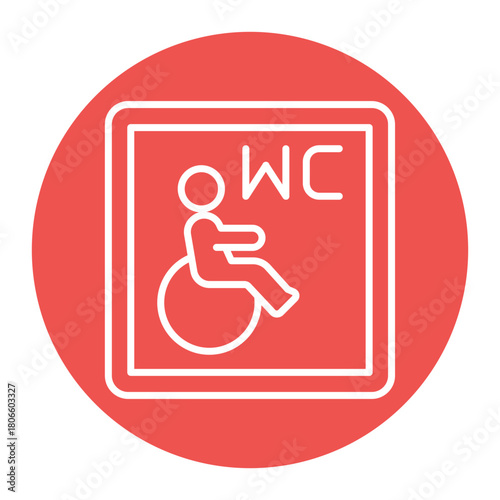 Disabled Toilet Icon