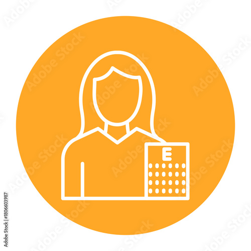 Optometrist Female Icon