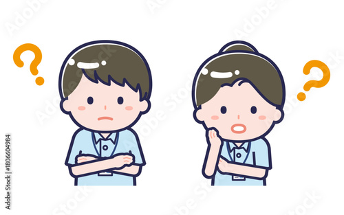 介護士／2人組／男女 04