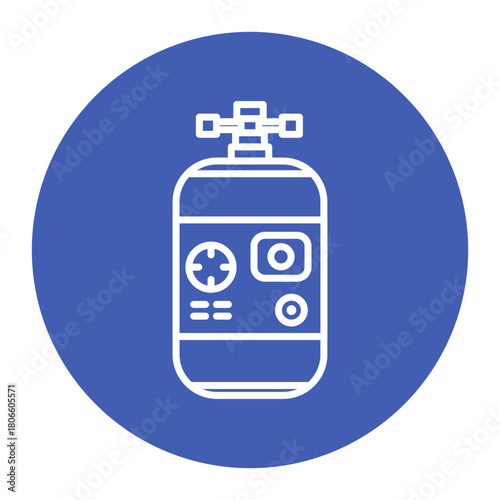 Oxygen Tank Icon