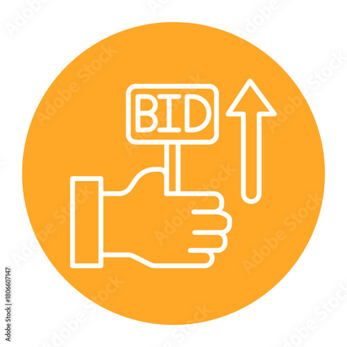 Advance Bid Icon