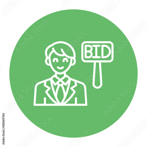 Auction Guest Male Icon