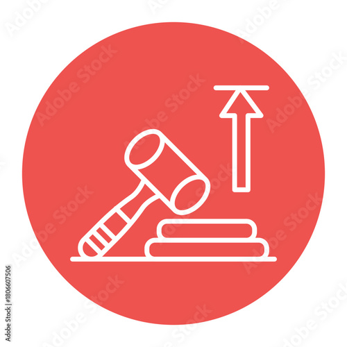 Maximum Bid Auction Icon