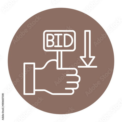 Minimum Bid Icon