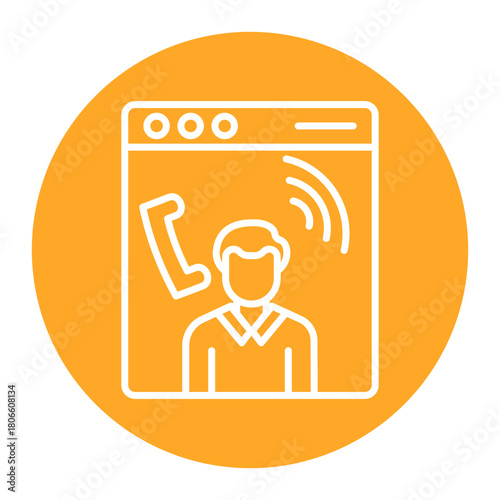 Employment Online Service Icon