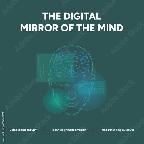 The digital mirror of the mind shows the technology of the future
