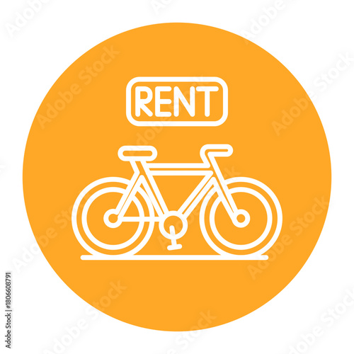 Bicycle Rental Icon