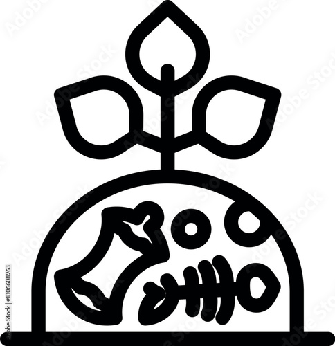 Organic waste composting process for plant growth, promoting eco friendly and sustainable waste management practices