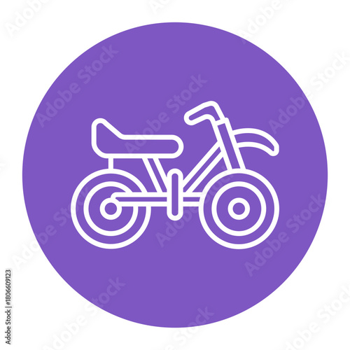 Folding Bicycle Icon
