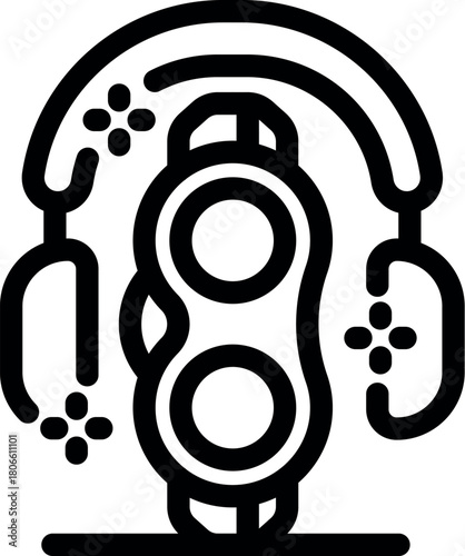 Virtual reality headset and wireless controllers, symbolizing immersive gaming and entertainment