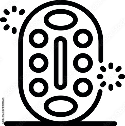 Makeup palette sparkling clean, representing hygiene and professional elegance in the beauty industry