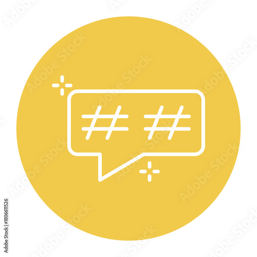 Hashtags Icon